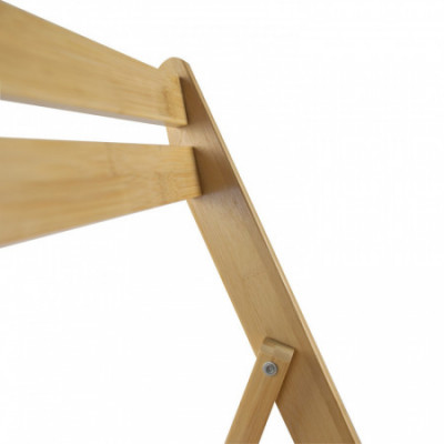 Pack 2 Sillas Plegables de Madera de Bambú Biano 46x44x78cm O91 Sillas y Sillones de Exterior 5