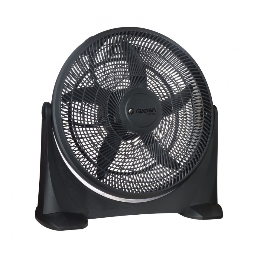 Ventilador de Suelo 20" 50cm 80W 3 Velocidades Box Industrial Negro Raydan Home Ventiladores de Sobremesa 1 Ventilador de Suelo 20" 50cm 80W 3 Velocidades Box Industrial Negro Raydan Home Ventiladores de Sobremesa 1