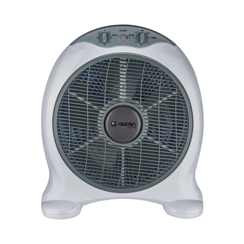 Ventilador de Suelo 12" 29cm 50W 3 Velocidades New Box Blanco/Gris O91 Ventiladores de Sobremesa 1 Ventilador de Suelo 12" 29cm 50W 3 Velocidades New Box Blanco/Gris O91 Ventiladores de Sobremesa 1