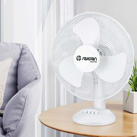 Ventilador de Mesa 16" 40cm 40W 3 Velocidades Up Comfort Blanco Thinia Home Ventiladores de Sobremesa 7 Ventilador de Mesa 16" 40cm 40W 3 Velocidades Up Comfort Blanco Thinia Home Ventiladores de Sobremesa 7