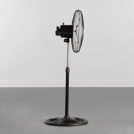 Ventilador de Pie 18" 45cm 75W 3 Velocidades Industrial Negro Thinia Home Ventiladores de Pie 3 Ventilador de Pie 18" 45cm 75W 3 Velocidades Industrial Negro Thinia Home Ventiladores de Pie 3