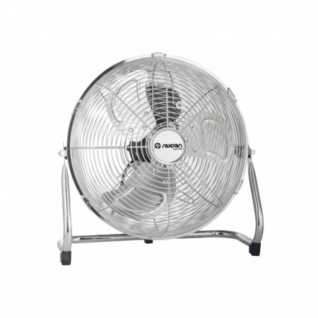 Ventilador de Suelo 12" 32cm 50W 3 Velocidades Circulador Plateado Raydan Home Ventiladores de Sobremesa 2