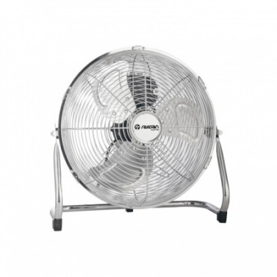 Ventilador de Suelo 12" 32cm 50W 3 Velocidades Circulador Plateado Raydan Home Ventiladores de Sobremesa 2