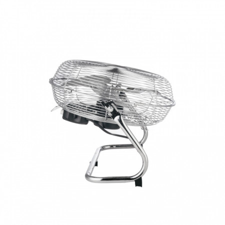 Ventilador de Suelo 12" 32cm 50W 3 Velocidades Circulador Plateado Raydan Home Ventiladores de Sobremesa 4