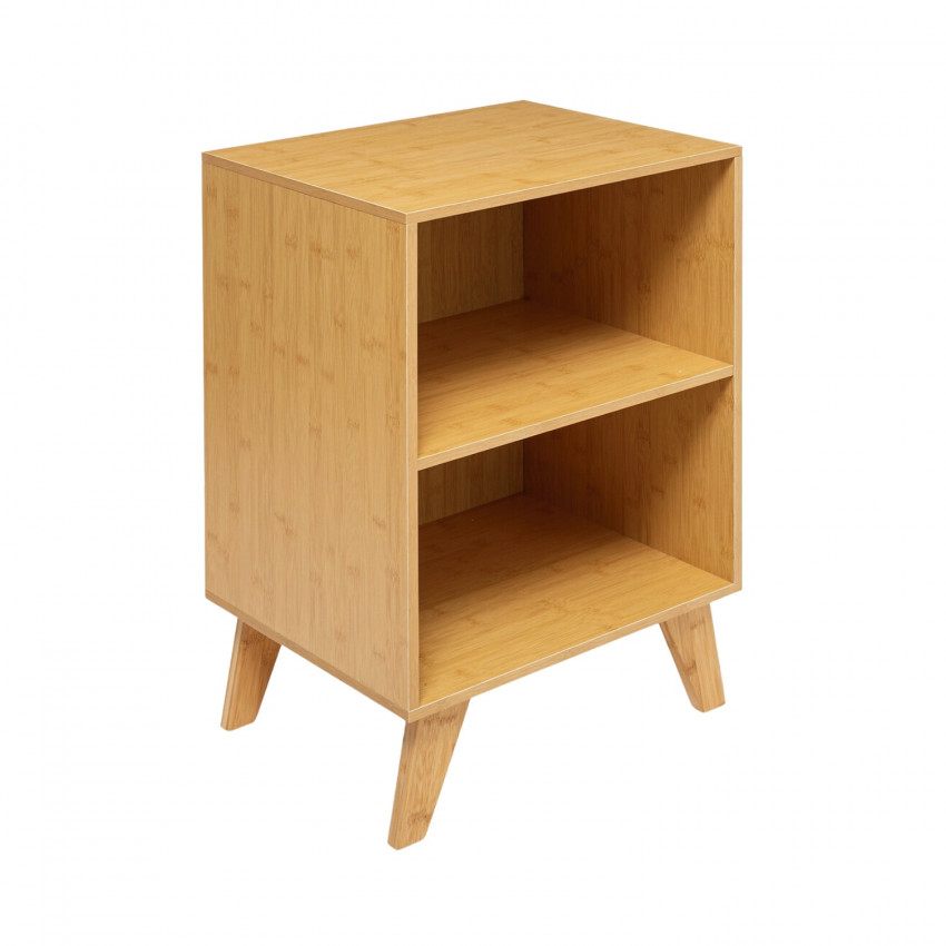 Mueble Modular en Bambú con 2 Niveles Canoply 70x45x35cm 7house Cómodas y Cajoneras 1 Mueble Modular en Bambú con 2 Niveles Canoply 70x45x35cm 7house Cómodas y Cajoneras 1