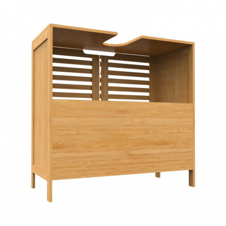 Mueble para Lavabo en Bambú con 2 Niveles Canoply 59.1x28x60.5cm 7house Cómodas y Cajoneras 3 Mueble para Lavabo en Bambú con 2 Niveles Canoply 59.1x28x60.5cm 7house Cómodas y Cajoneras 3