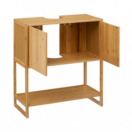 Mueble para Lavabo en Bambú con 3 Niveles Canoply 80x33.5x69.6cm 7house Cómodas y Cajoneras 2 Mueble para Lavabo en Bambú con 3 Niveles Canoply 80x33.5x69.6cm 7house Cómodas y Cajoneras 2