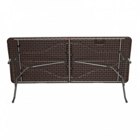 MegaPack 10 Mesas Plegables Portátiles Resina 180cm Marrón Efecto Madera Thinia Home Mesas Plegables 4 MegaPack 10 Mesas Plegables Portátiles Resina 180cm Marrón Efecto Madera Thinia Home Mesas Plegables 4