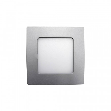 Mini Downlight LED Ultraslim Empotrable Cuadrado 8W 600lm 10,5x10,5cm 4000K Aluminio 7hSevenOn Downlight Empotrable 1