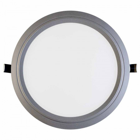 Downlight LED Ultraslim Empotrable Redondo 15W 1100lm Ø20,5cm 4000K Aluminio 1Primer Leader Downlight Empotrable 1