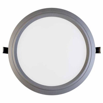 Downlight LED Ultraslim Empotrable Redondo 15W 1100lm Ø20,5cm 4000K Aluminio 1Primer Leader Downlight Empotrable 1