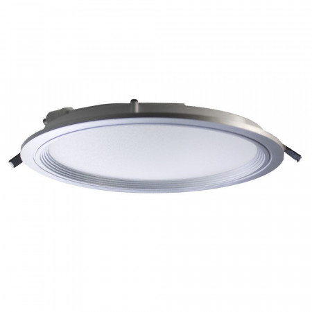 Downlight LED Ultraslim Empotrable Redondo 15W 1100lm Ø20,5cm 4000K Aluminio 1Primer Leader Downlight Empotrable 2 Downlight LED Ultraslim Empotrable Redondo 15W 1100lm Ø20,5cm 4000K Aluminio 1Primer Leader Downlight Empotrable 2