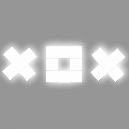 Palabra LED XOX Decorativa 55W 3600lm 4000K 45x107cm 7hSevenOn Deco Pantallas y Regletas LED 1