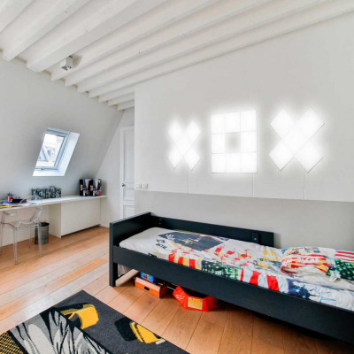 Palabra LED XOX Decorativa 55W 3600lm 4000K 45x107cm 7hSevenOn Deco Pantallas y Regletas LED 3