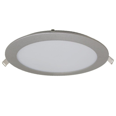 Downlight LED Ultraslim Empotrable Redondo 26W 2400lm Ø21cm 4000K Aluminio 7hSevenOn Downlight Empotrable 2