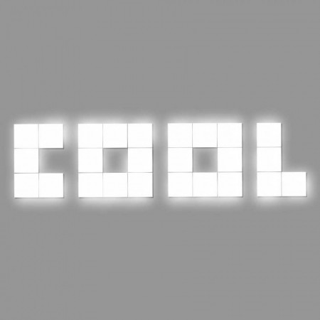 Palabra LED COOL Decorativa 75W 5000lm 4000K 45x180cm 7hSevenOn Deco Pantallas y Regletas LED 1
