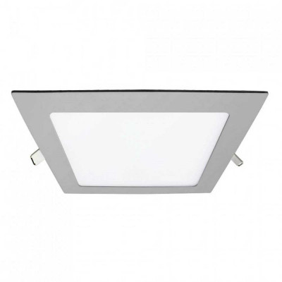 Downlight LED Ultraslim Recessed Square 15W 1100lm 20,5x20,5cm 4000K Alumínio 7hSevenOn LED Downlight Recessed 2