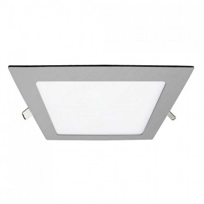 Downlight LED Ultraslim Empotrable Cuadrado 26W 2400lm 20,5x20,5cm 4000K Aluminio 7hSevenOn Downlight Empotrable 2
