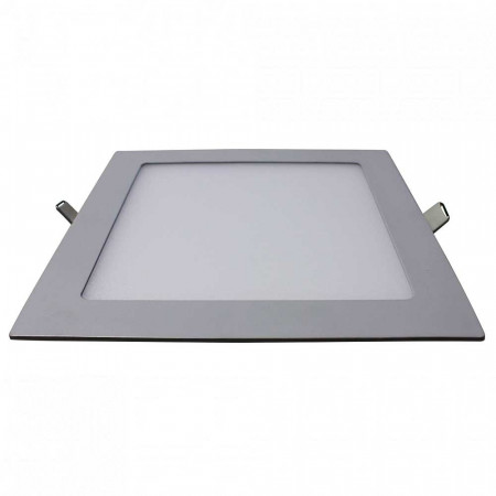 Downlight LED Ultraslim Empotrable Cuadrado 26W 2400lm 20,5x20,5cm 4000K Aluminio 7hSevenOn Downlight Empotrable 3 Downlight LED Ultraslim Empotrable Cuadrado 26W 2400lm 20,5x20,5cm 4000K Aluminio 7hSevenOn Downlight Empotrable 3