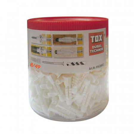 Pack 85 Tacos Universales Multiuso 8x49mm Tactix Herramientas 3 Pack 85 Tacos Universales Multiuso 8x49mm Tactix Herramientas 3