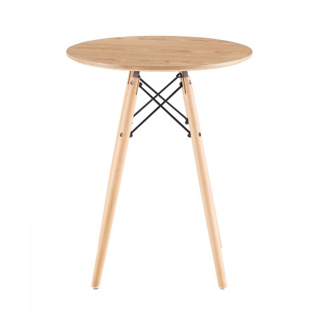 Mesa de Té Estilo Nórdico Redonda 74x60cm Thinia Home Mesas Bajas 1