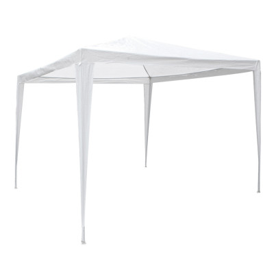 Gazebo Cenador Metálico con Tela Waterproof Blanco 295x295x245cm 7house Pérgolas y Cenadores de Metal 1