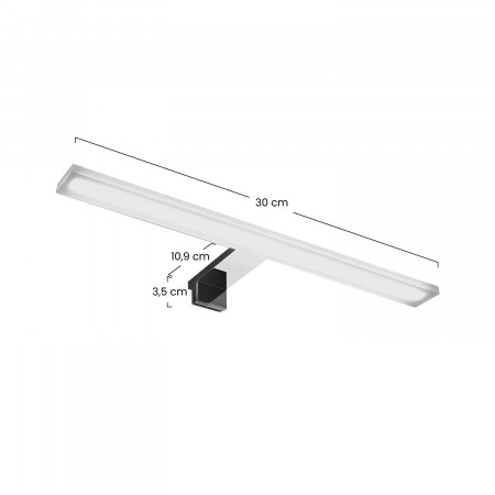 Aplique LED de Baño Perfil al Aire 7,2W 4200K 7hSevenOn Apliques para Baño 3