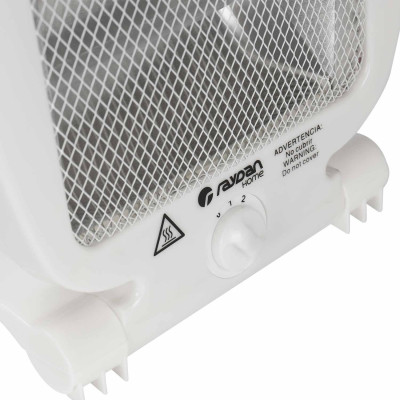 Estufa de Cuarzo Fija Vertical 800W Raydan Home Estufas de Resistencia 4