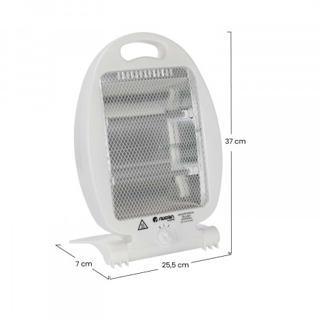 Estufa de Cuarzo Fija Vertical 800W Raydan Home Estufas de Resistencia 6 Estufa de Cuarzo Fija Vertical 800W Raydan Home Estufas de Resistencia 6