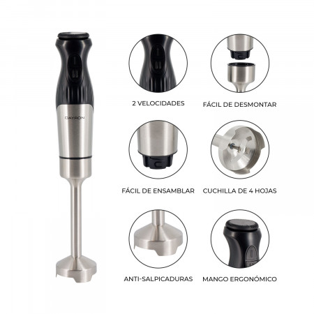 Batidora Picadora Super Power Plus 1200W Dayron Electrodomésticos 5