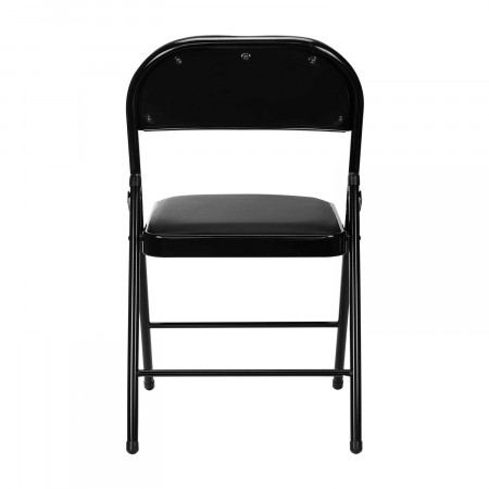 Silla Plegable Acolchada Negra 7house Silla Plegable Comedor 4 Silla Plegable Acolchada Negra 7house Silla Plegable Comedor 4