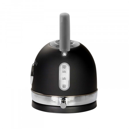 Hervidor de Agua Retro 1850-2200W Negro/Plata Dayron Electrodomésticos 2