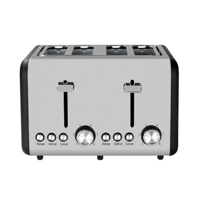 Tostadora Retro Doble 1500W Negro/Plata Dayron Electrodomésticos 2