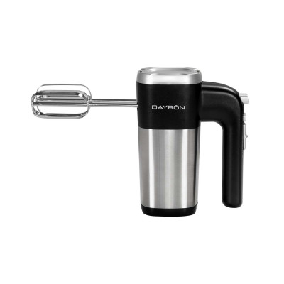 Batidora Amasadora de Mano Retro 500W Negro/Plata Dayron Electrodomésticos 2
