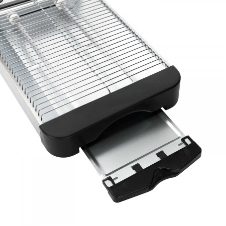 Tostador Horizontal/Plano Classic 600W Negro/Gris Dayron Electrodomésticos 4