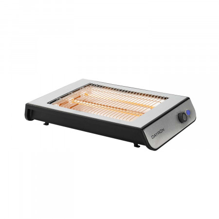 Tostador Horizontal/Plano Turbo 900W Negro/Gris Dayron Electrodomésticos 2