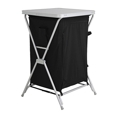 Armario Cocina Plegable para Camping Negro 60,5x61x91cm 7house Mobiliario de Camping 2