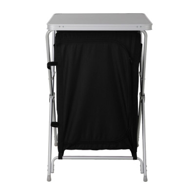Armario Cocina Plegable para Camping Negro 60,5x61x91cm 7house Mobiliario de Camping 4