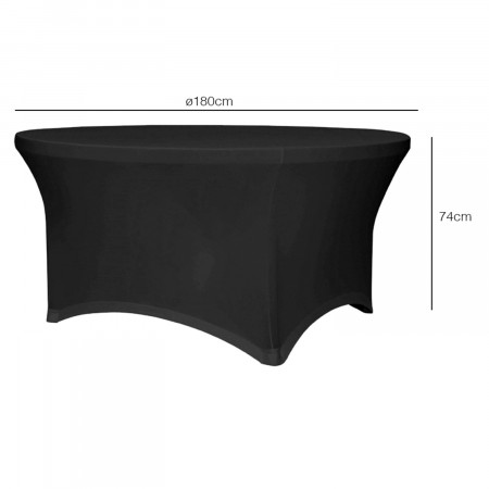 Funda Protectora para Mesa Redonda 180x74cm RDM Design&Basic Fundas Muebles Jardín 4 Funda Protectora para Mesa Redonda 180x74cm RDM Design&Basic Fundas Muebles Jardín 4