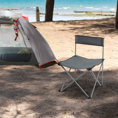 Silla Plegable de Camping 49x49x72,5cm 7house Mesas y Sillas Plegables 10
