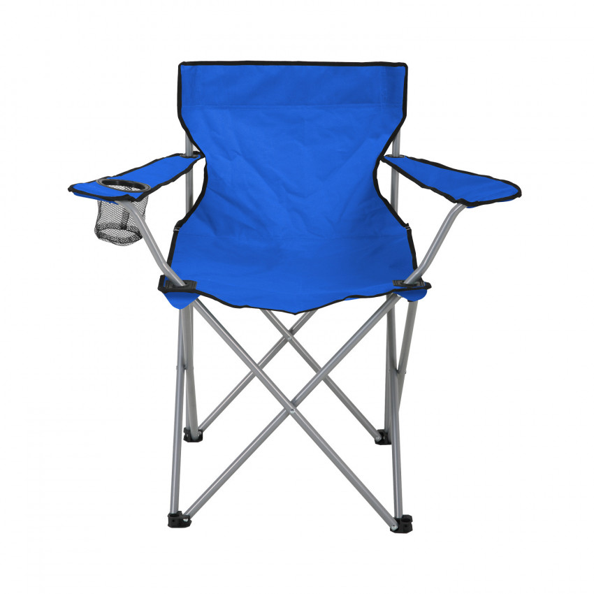 Silla Plegable de Camping con Posavasos 79x47x80cm 7house Mesas y Sillas Plegables 1 Silla Plegable de Camping con Posavasos 79x47x80cm 7house Mesas y Sillas Plegables 1