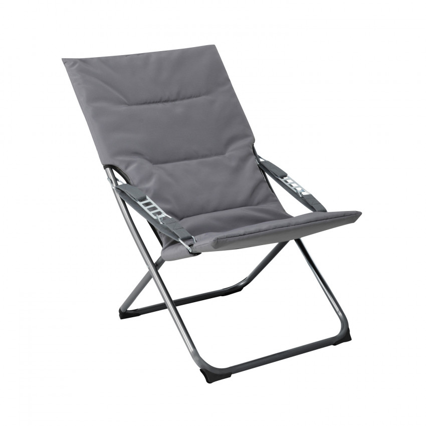 Tumbona Plegable Acolchada 4 Posiciones Gris 63x86x94cm 7house Hamacas y Tumbonas 1 Tumbona Plegable Acolchada 4 Posiciones Gris 63x86x94cm 7house Hamacas y Tumbonas 1