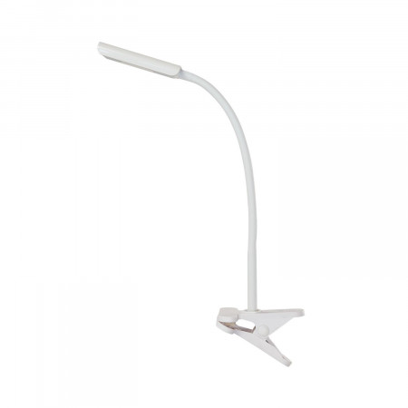 Flexo LED Integrado 4W 235lm de Pinza Blanco 7hSevenOn Flexos y Lámparas de Escritorio 2