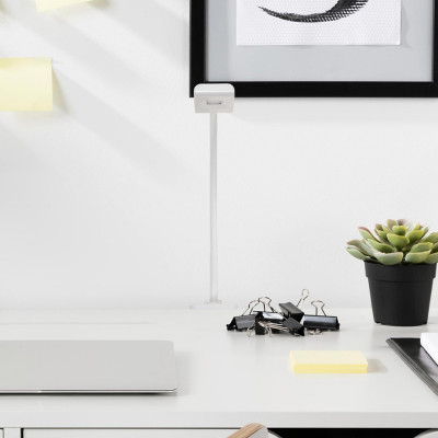 Lâmpada de fixação integrada 4W 235lm LED Flexo Branco 7hSevenOn Flexos e candeeiros de secretária 7