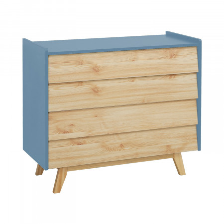 Cómoda de Dormitorio Nature 90x40x80cm Thinia Home Cómodas y Cajoneras 10