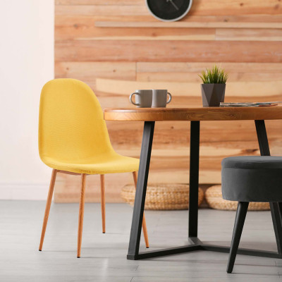 Pack 4 Sillas de Comedor Lino Nuova 91x51x44cm Thinia Home Pack Sillas Comedor 21