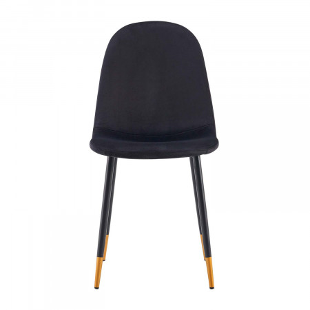 Pack 2 Sillas de Comedor Terciopelo Lonche 91x51x44cm Thinia Home Sillas de Comedor de Diseño 2
