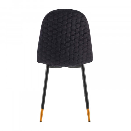 Pack 2 Sillas de Comedor Terciopelo Lonche 91x51x44cm Thinia Home Sillas de Comedor de Diseño 4