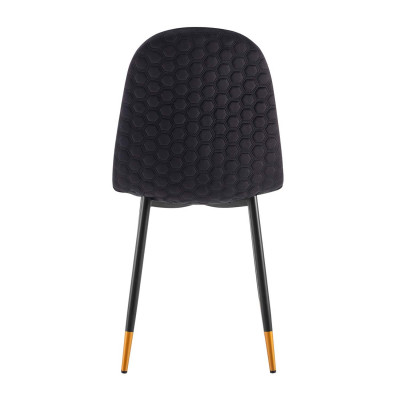 Pack 2 Sillas de Comedor Terciopelo Lonche 91x51x44cm Thinia Home Sillas de Comedor de Diseño 4