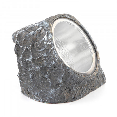Pack 3 Lámparas Solares LED Crepuscular Piedra Gris 6000K 7hSevenOn Outdoor Iluminación Solar 3